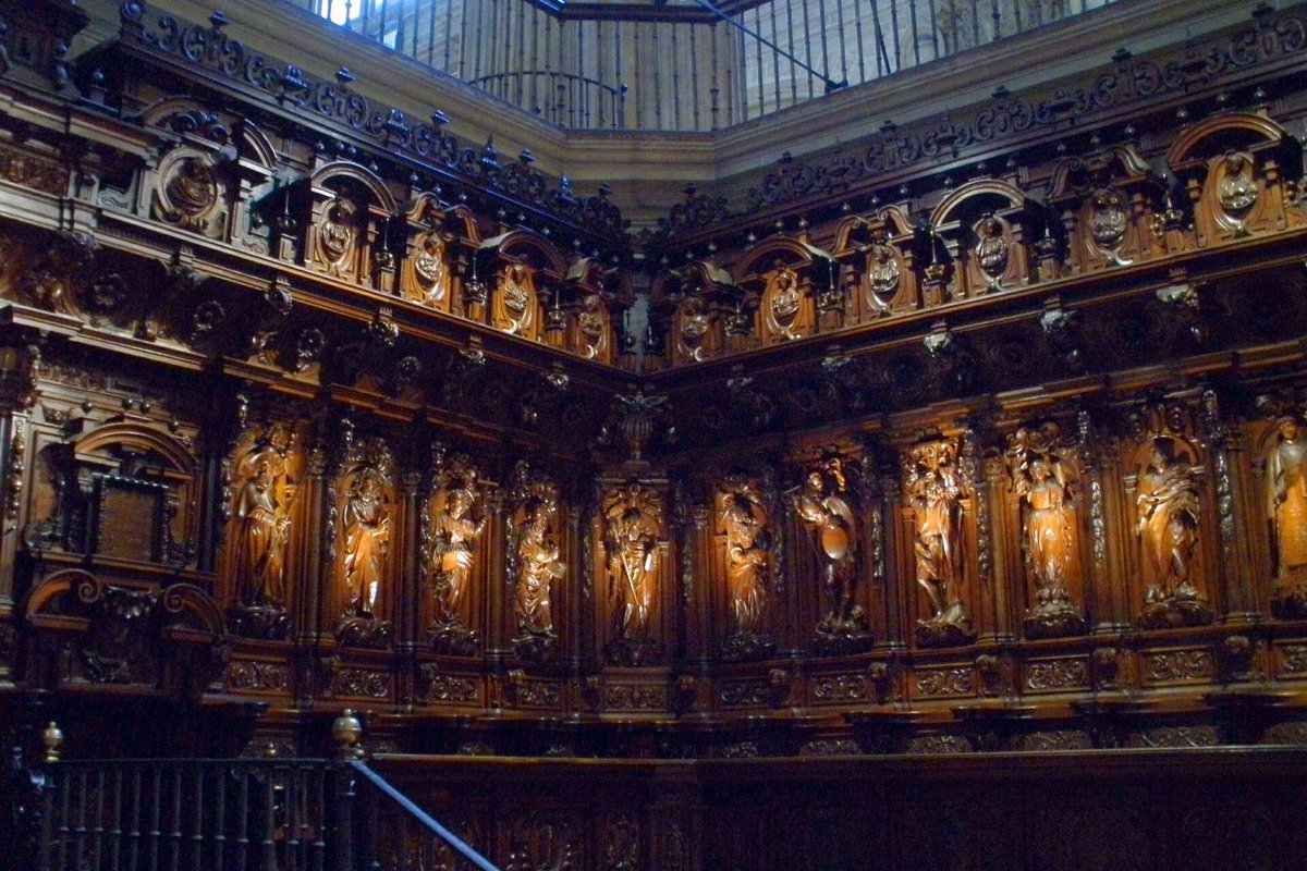 Sillería del coro de la Catedral de Málaga